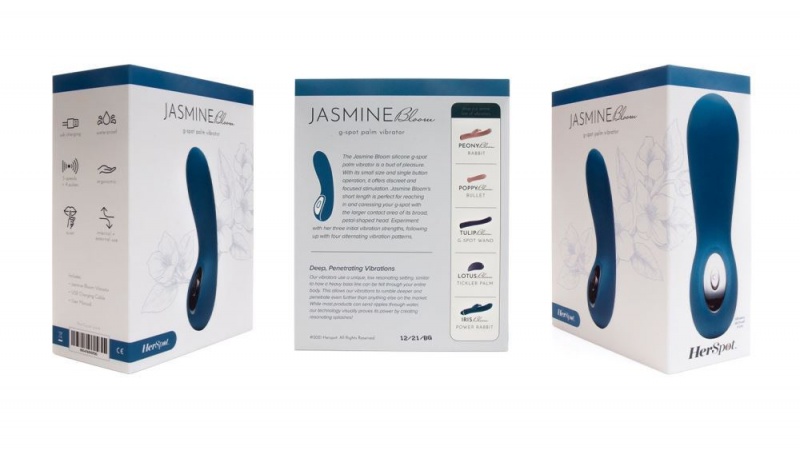 Fleshlight Jasmine Bloom G-spot Palm Vibrators | SINGAPORE 916YGZU