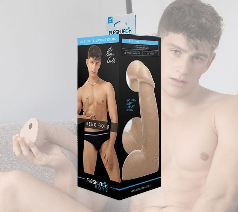 Fleshlight Reno Gold Male Pornstar Replicas | SINGAPORE 534KSJB