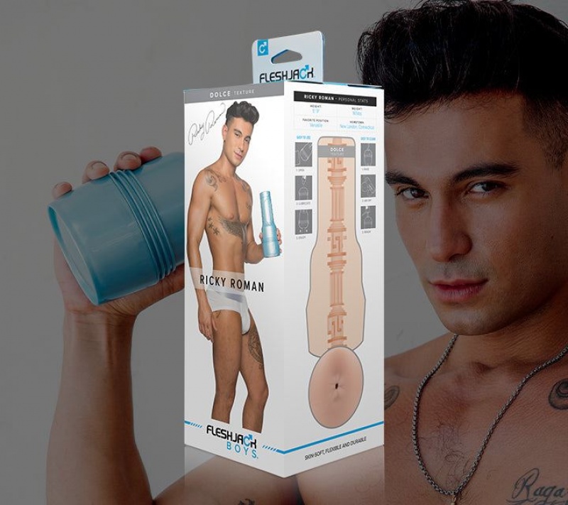 Fleshlight Ricky Roman Male Pornstar Replicas | SINGAPORE 106WSIP